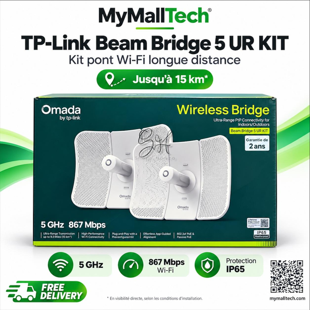 TP-Link Beam Bridge 5 UR kit 15 km